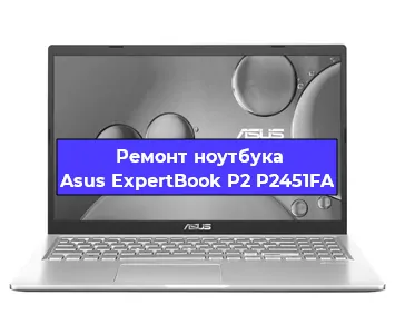 Чистка от пыли и замена термопасты на ноутбуке Asus ExpertBook P2 P2451FA в Перми